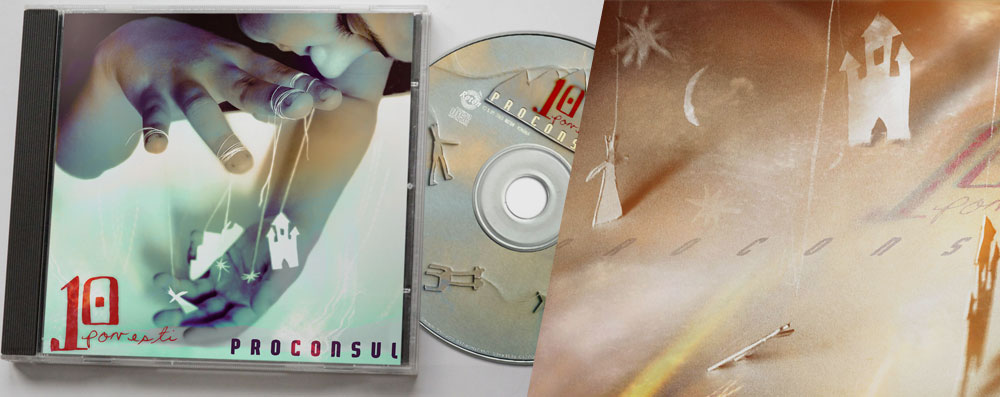 proconsul - 10 povesti (CD cover)